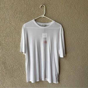Zara White Short Sleeve Tee